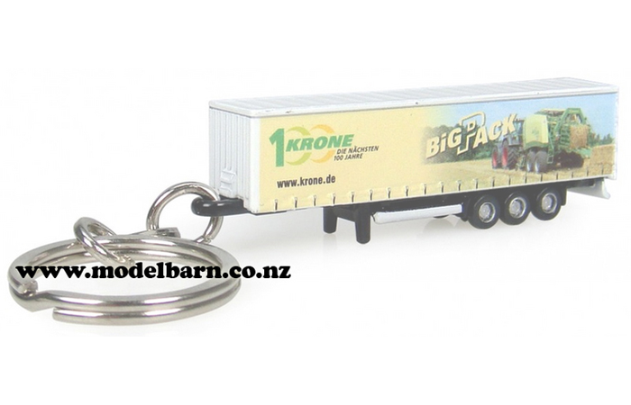 Keyring Trailer "Krone Big Pack Big Baler"