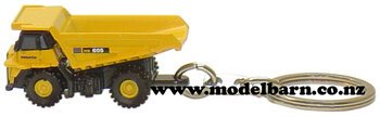 Keyring Komatsu HD605 Dump Truck-construction-and-forestry-Model Barn