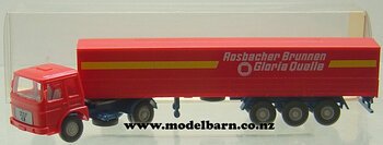 1/87 MAN with Semi-Trailer "Rosbacher"-man-Model Barn