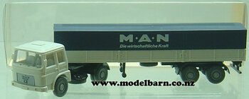 1/87 MAN with Semi-Trailer "MAN"-man-Model Barn