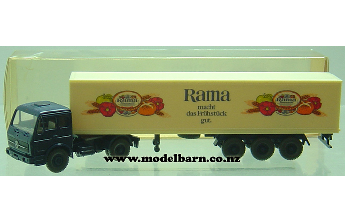 1/87 Mercedes 1626 & Semi-Trailer "Rama"