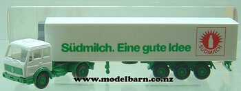1/87 Mercedes 1626 & Semi-Trailer "Sudmilch"-mercedes-Model Barn