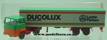 1/87 Ford Transcontinental & Semi-Trailer "Lacke Farben"-ford-Model Barn