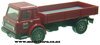 1/87 International Flat Deck Truck (red & black)