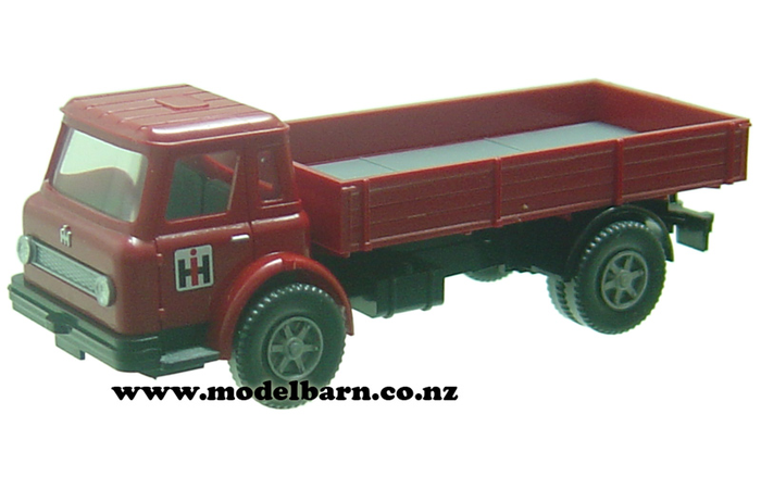 1/87 International Flat Deck Truck (red & black)
