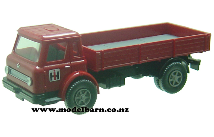 1/87 International Flat Deck Truck (red & black)