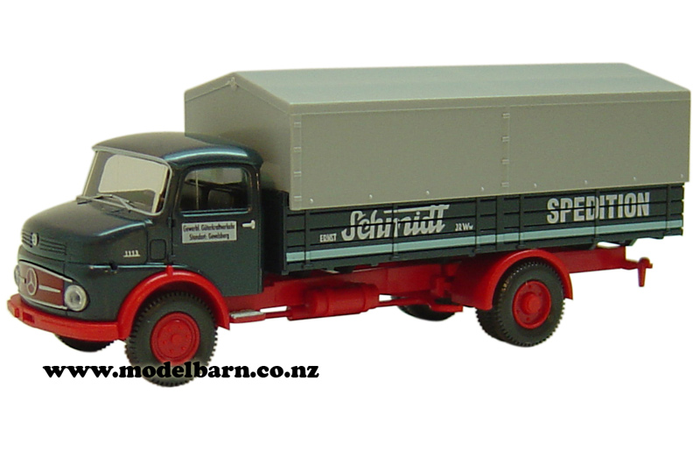 1/87 Mercedes L 1113 Covered Truck "Schmidt"