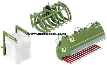 1/32 Bressel & Lade Loader Accessories (Set B, green)-other-farm-equipment-Model Barn