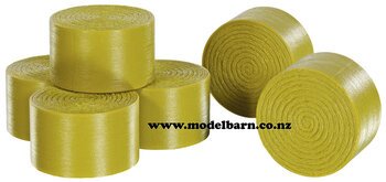 1/32 Round Hay Bales Unwrapped (6)-parts,-accessories,-buildings-and-games-Model Barn