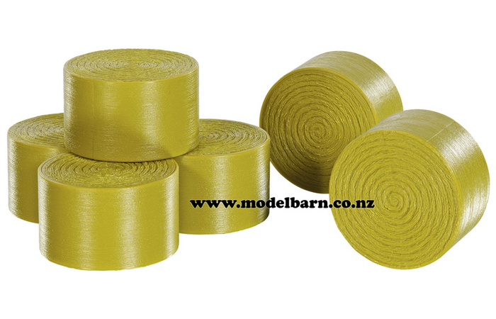 1/32 Round Hay Bales Unwrapped (6)