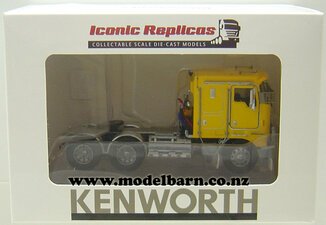 1/50 Kenworth K100G Prime Mover (Chrome Yellow)-kenworth-Model Barn