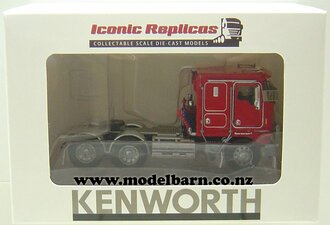 1/50 Kenworth K100G Prime Mover (Rosso Red)-trucks-and-trailers-Model Barn