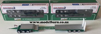 1/50 CTE 3-Axle Dolly & 3-Axle Drop Deck Low Loader "Doolans"-trucks-and-trailers-Model Barn