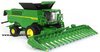 1/64 John Deere X9 1100 Combine Harvester with Grain & Corn Heads (Prestige)