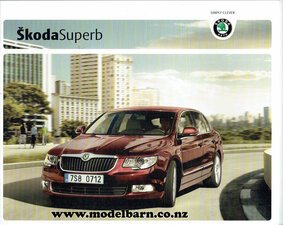 Skoda Superb Car Brochure-other-brochures-Model Barn