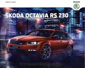 Skoda Octavia RS 230 Car Brochure-other-brochures-Model Barn