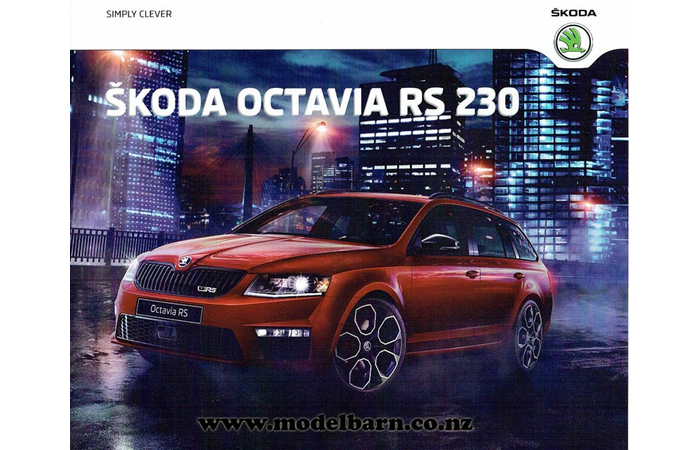 Skoda Octavia RS 230 Car Brochure