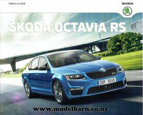 Skoda Octavia RS Car Brochure-other-brochures-Model Barn