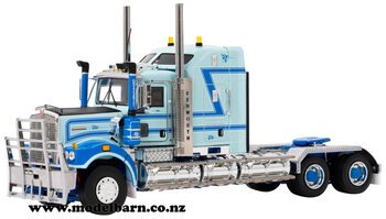 1/50 Kenworth C509 Prime Mover (Light Blue)-kenworth-Model Barn