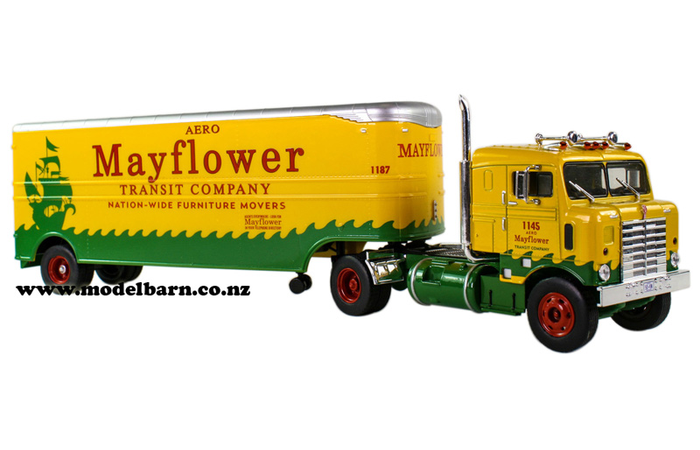 1/43 Kenworth Bullnose & Semi Trailer "Mayflower" (1955) 