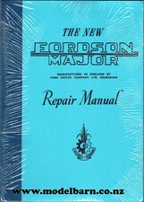 Fordson Major Repair Manual Book-new-books-Model Barn