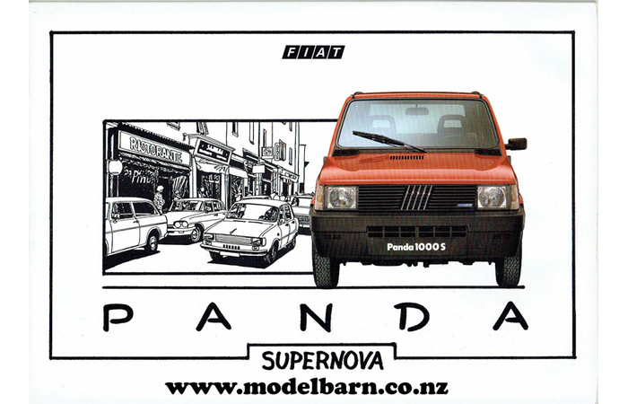 Fiat Panda Supernova Car Brochure