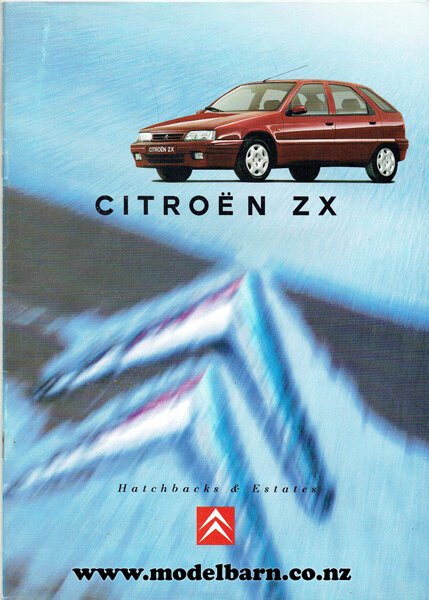 Company brochure collection : Brochures… Citroen ZX Car Brochure - Books & Brochures-Sales Brochures-Other