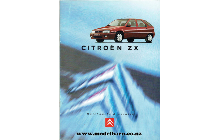 Citroen ZX Car Brochure