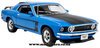 1/18 Ford Mustang (1969, blue & black)