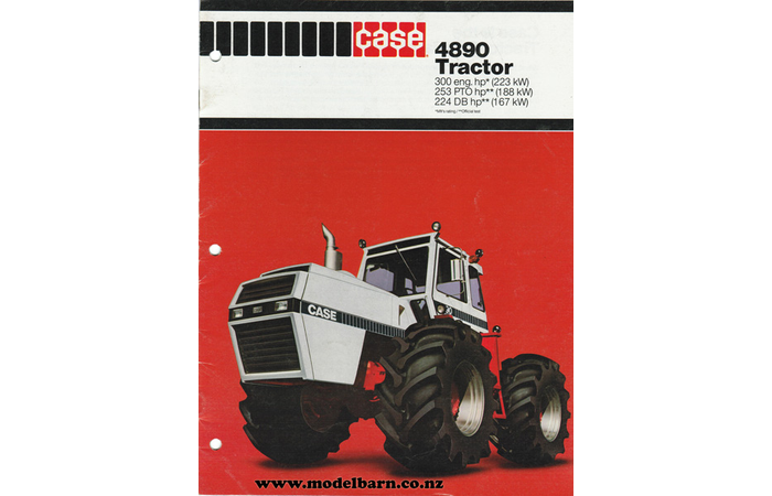 Case 4890 Tractor Brochure 1979