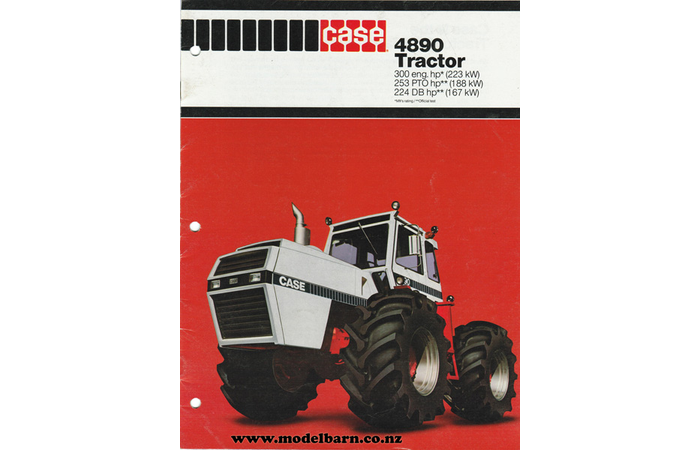 Case 4890 Tractor Brochure 1979