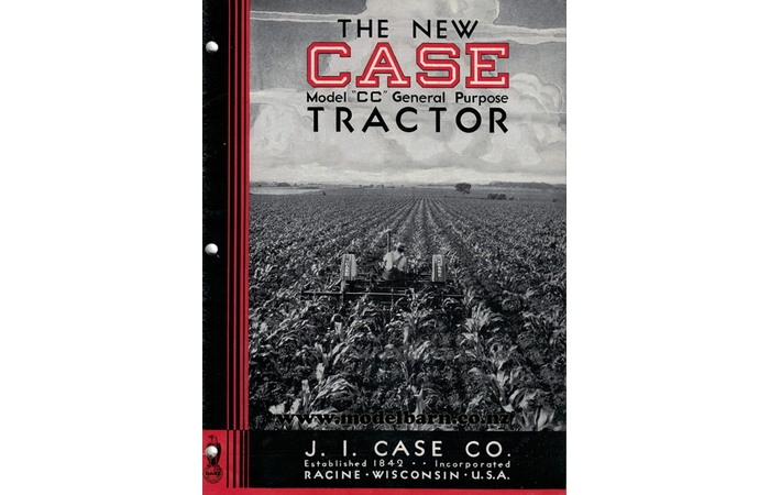 Case CC Tractor Brochure 1931