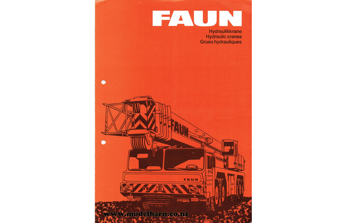 Faun Hydraulic Cranes Brochure