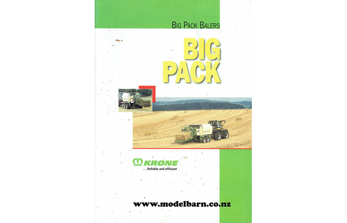 Krone Big Pack Balers Brochure