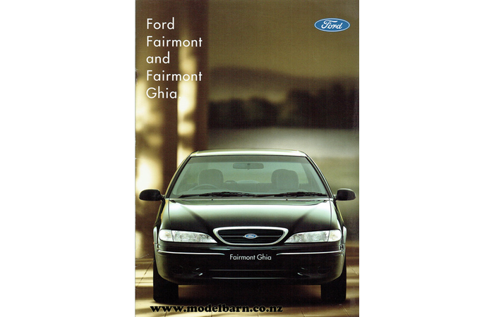 Ford Fairmont & Fairmont Ghia Car Brochure
