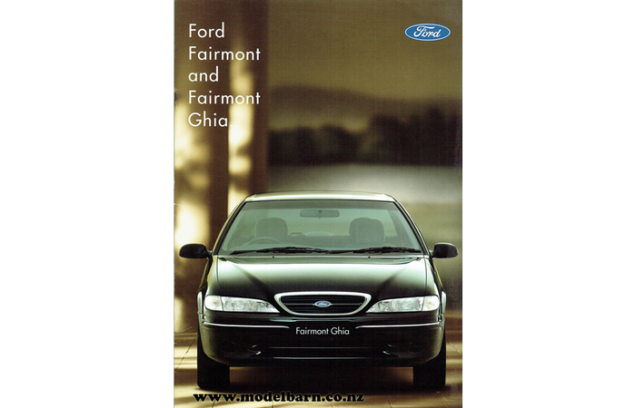 Ford Fairmont & Fairmont Ghia Car Brochure