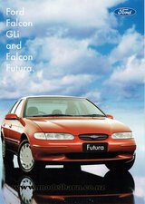 Ford Falcon GLi & Futura Car Brochure-nz-brochures-Model Barn