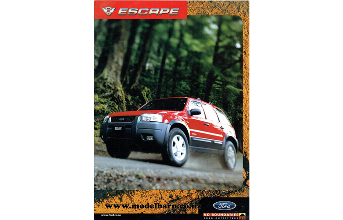 Ford Escape Car Brochure
