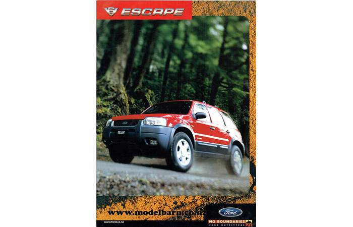 Ford Escape Car Brochure