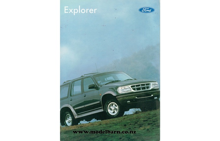 Ford Explorer Car Brochure