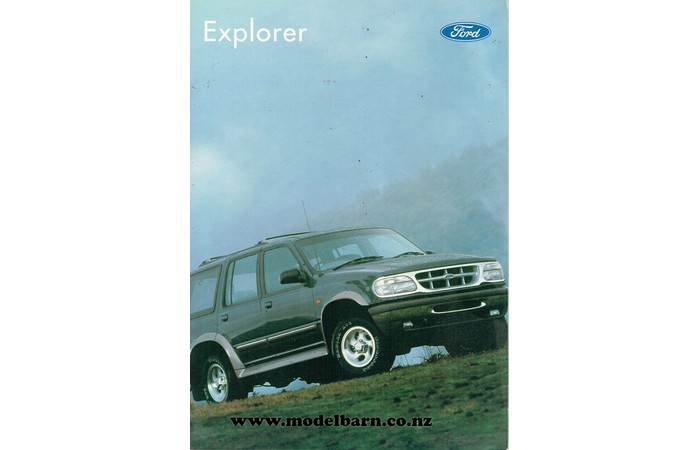 Ford Explorer Car Brochure