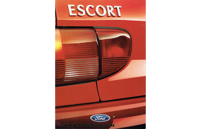 Ford Escort Car Brochure 1997