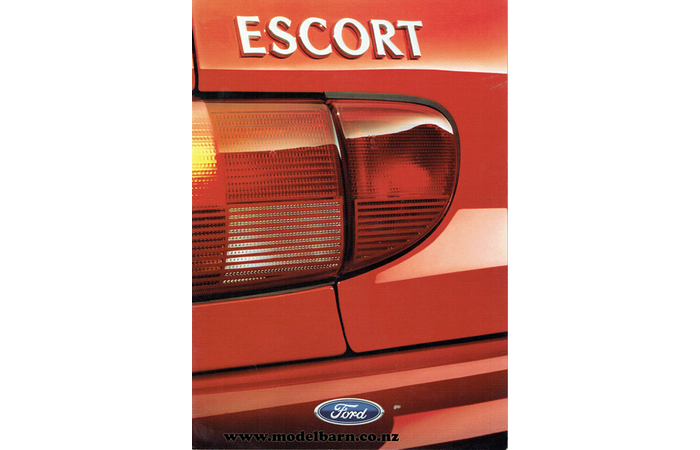 Ford Escort Car Brochure 1997