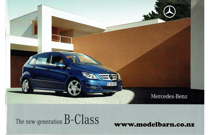 Mercedes-Benz B-Claas Car Brochure