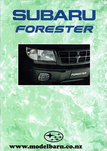 Subaru Forester Car Brochure - Books & Brochures-Sales Brochures