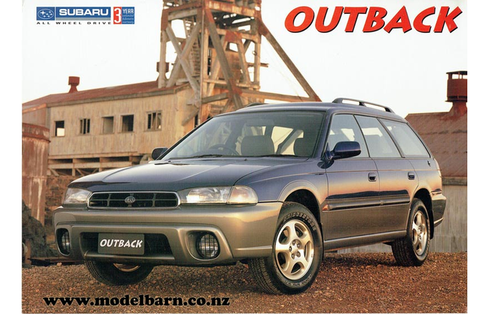 Subaru Outback Car Brochure