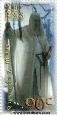 Gandalf the White 90c NZ Postage Stamps (x12)-nz-postage-stamps-Model Barn