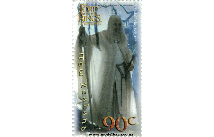 Gandalf the White 90c NZ Postage Stamps (x12)