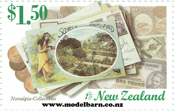 Nostalgia-Collectibles $1.50 NZ Postage Stamps (x8)