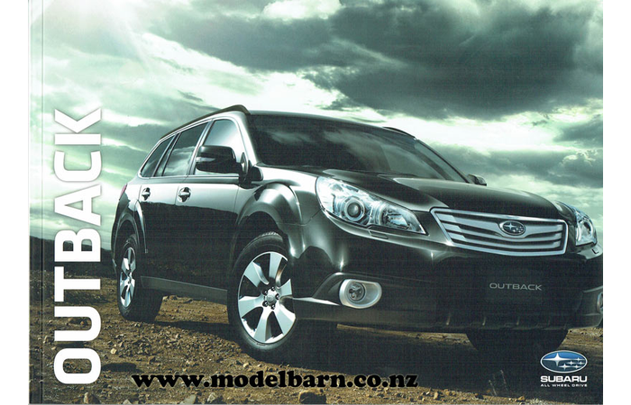 Subaru Outback Car Brochure